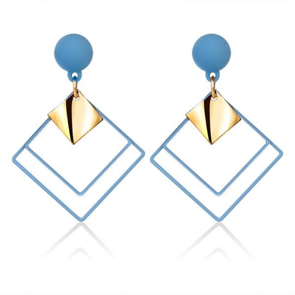 Acrylic Drop Earrings Geometric  Earring